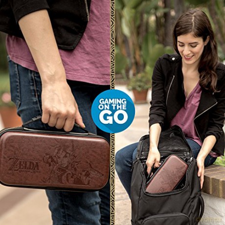 Etui na Nintendo Switch Deluxe Travel Case - Zelda (Brown)