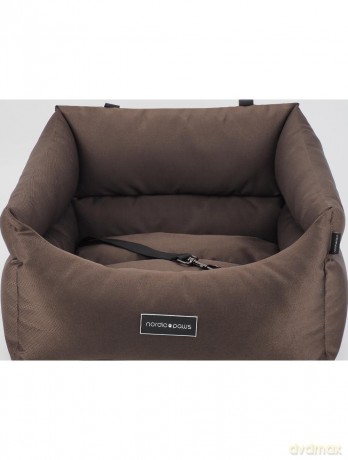 Nordic paws - Berta Carseat - Brown - 50 x 45 x 30 cm