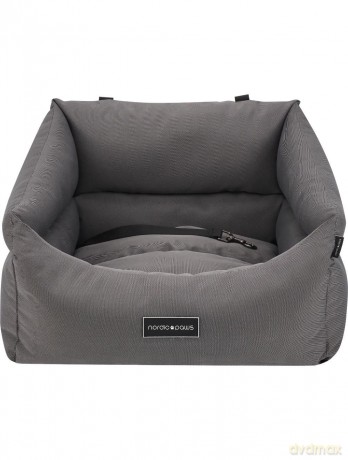 Nordic paws - Berta Carseat - Grey - 50 x 45 x 30 cm