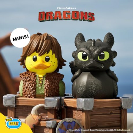Numskull Httyd Tubbz Mini Toothless [FIGURKA]