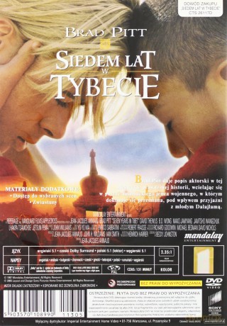 Siedem lat w Tybecie [DVD]