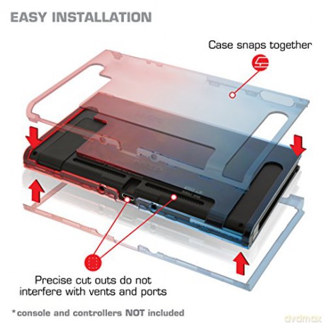 Nyko Thin Case (Red/Blue)