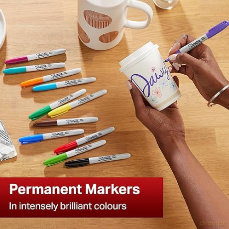 Paper Mate - Flair Felt Tip Pens - Assorted Colours - Medium Tip (0.7 mm) - 16 Count