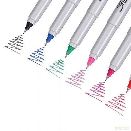 Paper Mate - Flair Felt Tip Pens - Assorted Colours - Medium Tip (0.7 mm) - 16 Count