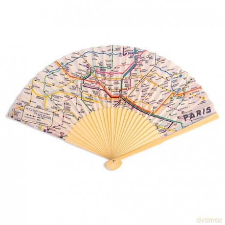 Paris Transit Map Fan