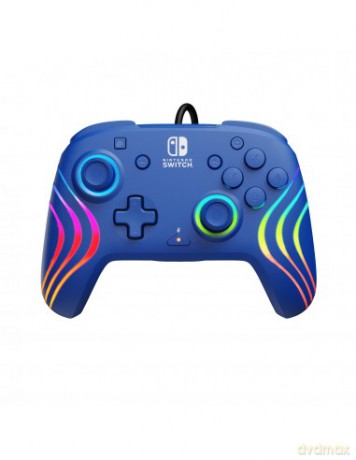 PDP Afterglow Wave Wired Controller Blue Switch