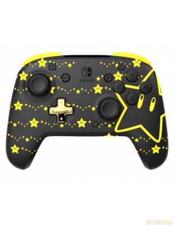 PDP Rematch Wireless Controller Glow Mario Stars Switch