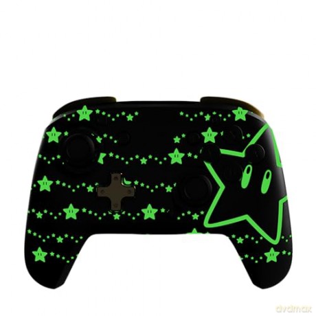 PDP Rematch Wireless Controller Glow Mario Stars Switch