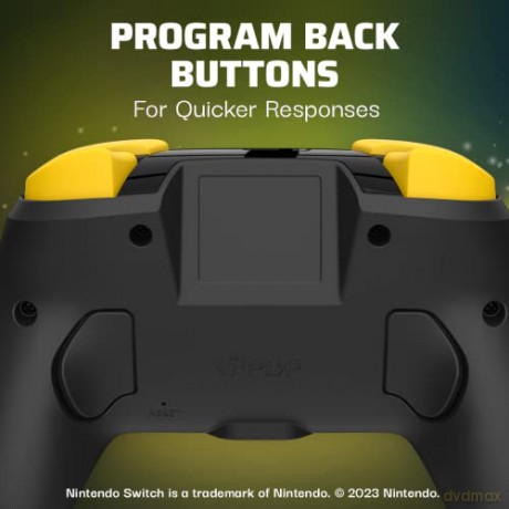 PDP Rematch Wireless Controller Glow Mario Stars Switch