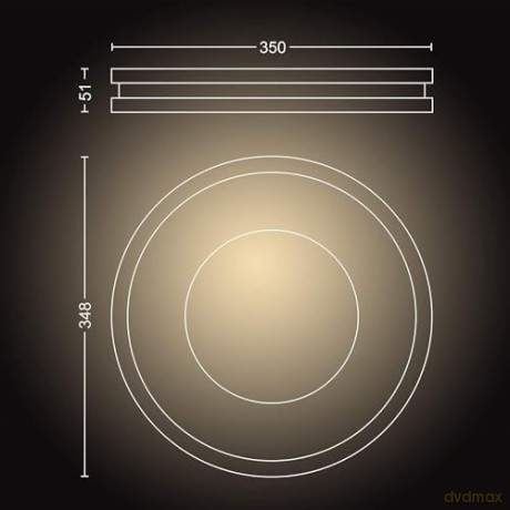 Philips Hue - Being Hue Ceiling Lamp - White Ambiance