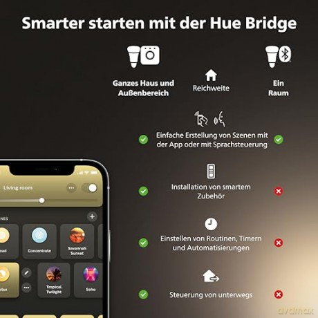 Philips Hue - Being Hue Ceiling Lamp - White Ambiance