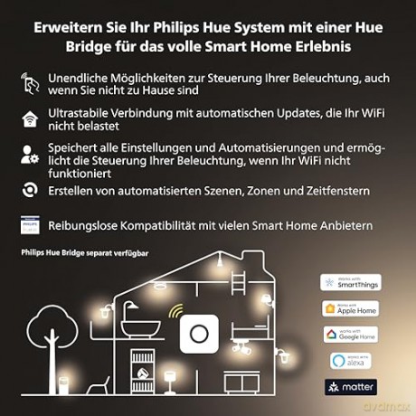 Philips Hue - Being Hue Ceiling Lamp - White Ambiance