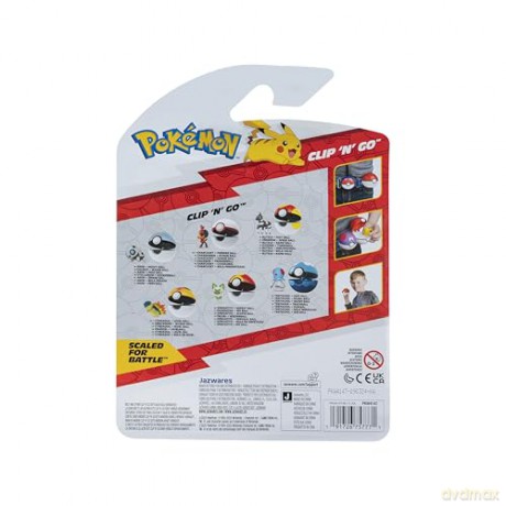 Pokemon - Clip N Go - Aron With Heavy Ball (PKW4147) [FIGURKA]