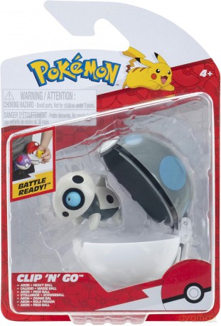 Pokemon - Clip N Go - Aron With Heavy Ball (PKW4147) [FIGURKA]