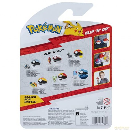 Pokemon - Clip N Go - Blitzle With Fast Ball (PKW4149) [FIGURKA]