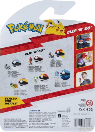 Pokemon - Clip N Go - Blitzle With Fast Ball (PKW4149) [FIGURKA]