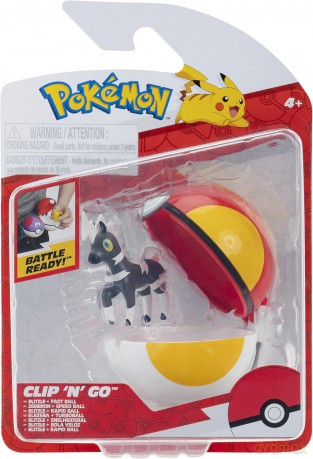 Pokemon - Clip N Go - Blitzle With Fast Ball (PKW4149) [FIGURKA]