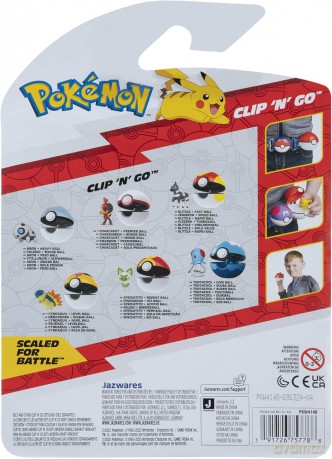 Pokemon - Clip N Go - Charcadet With Premier Ball (PKW4148) [FIGURKA]