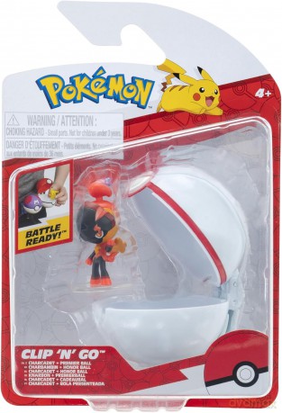 Pokemon - Clip N Go - Charcadet With Premier Ball (PKW4148) [FIGURKA]