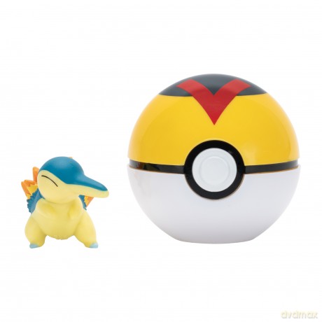 Pokemon - Clip N Go - Cyndaquil with Level Ball (PKW4150) [FIGURKA]