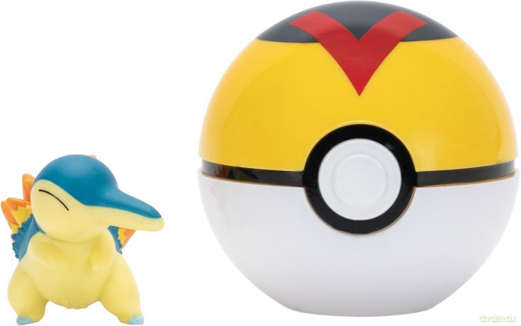 Pokemon - Clip N Go - Cyndaquil with Level Ball (PKW4150) [FIGURKA]