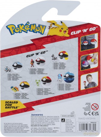 Pokemon - Clip N Go - Tentacool With Dive Ball (PKW4152) [FIGURKA]