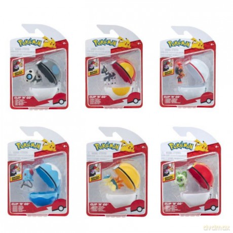 Pokemon - Clip N Go Assorted (95057-20) [FIGURKA]