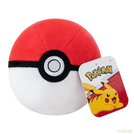 Pokemon - Plush 10 cm Pokeball Assorted - (PKW3554-3)