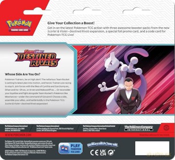 Pokemon - SV10 Destined Rivals - 3P Blister (POK10633) [KARTY]
