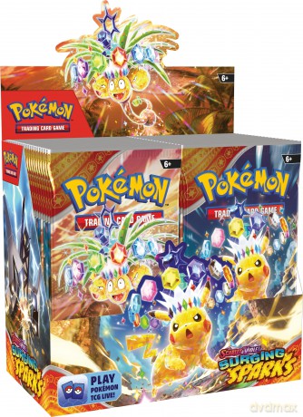 Pokemon - SV8 Surging Sparks Booster 36 pcs (POK85928) [KARTY]