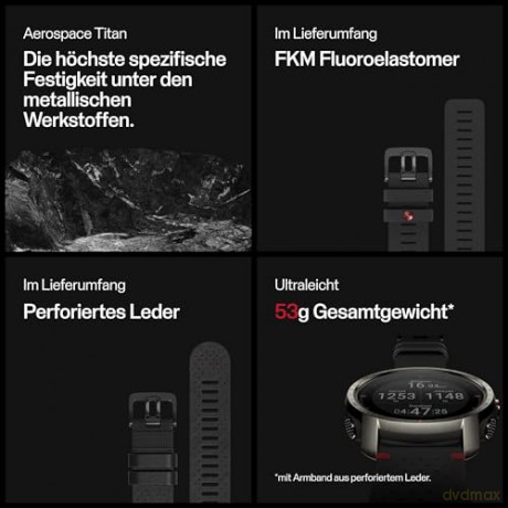 Polar - Grit X Pro Titan Smartwatch