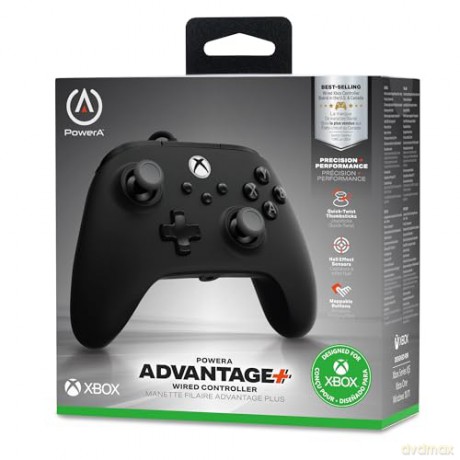 PowerA Advantage Plus Wired Controller for Xbox Series X - S - Black