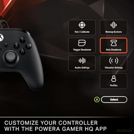 PowerA Advantage Plus Wired Controller for Xbox Series X - S - Black