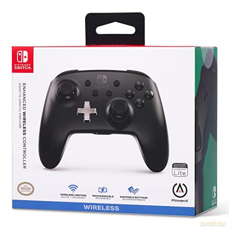 PowerA Enhanced Wireless Controller For Nintendo Switch - Black
