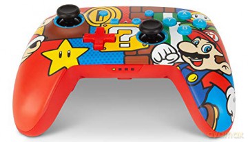 PowerA Enhanced Wireless Controller for Nintendo Switch - Mario Pop