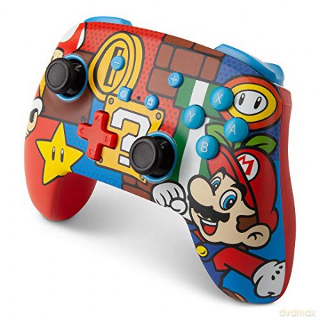 PowerA Enhanced Wireless Controller for Nintendo Switch - Mario Pop