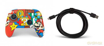 PowerA Enhanced Wireless Controller for Nintendo Switch - Mario Pop