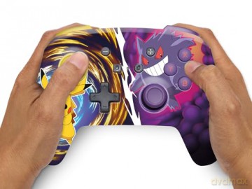 PowerA Enhanced Wireless Controller for Nintendo Switch - Pikachu vs. Gengar