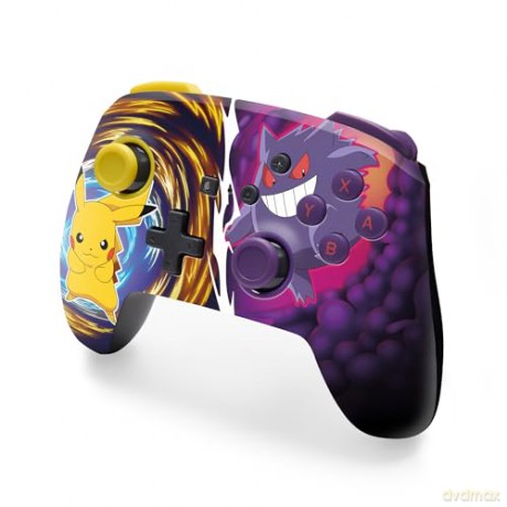 PowerA Enhanced Wireless Controller for Nintendo Switch - Pikachu vs. Gengar