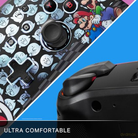 PowerA Enhanced Wireless Controller for Nintendo Switch with Lumectra - Mario Peek-A-Boo