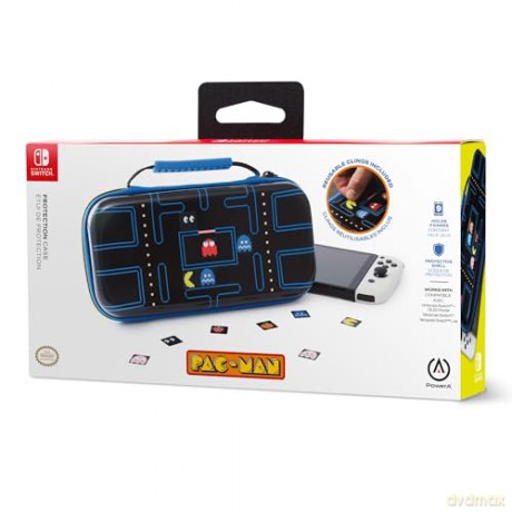 PowerA Protection Case for Nintendo Switch - OLED Model, Nintendo Switch and Nintendo Switch Lite - PAC-MAN Retro Arcade