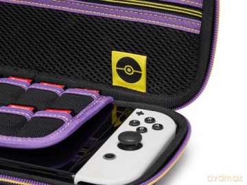 PowerA Protection Case for Nintendo Switch - OLED Model, Nintendo Switch and Nintendo Switch Lite - Pikachu vs. Gengar