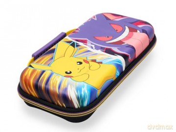 PowerA Protection Case for Nintendo Switch - OLED Model, Nintendo Switch and Nintendo Switch Lite - Pikachu vs. Gengar