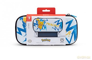 PowerA Slim Case for Nintendo Switch - OLED Model, Nintendo Switch or Nintendo Switch Lite - Pikachu High Voltage