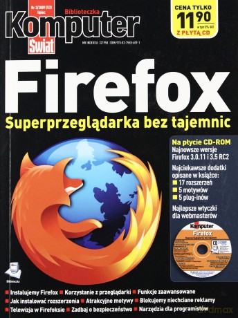 Komputer Świat 3/2009. Firefox. Superprzeglądarka bez tajemnic + CD [KSIĄŻKA]