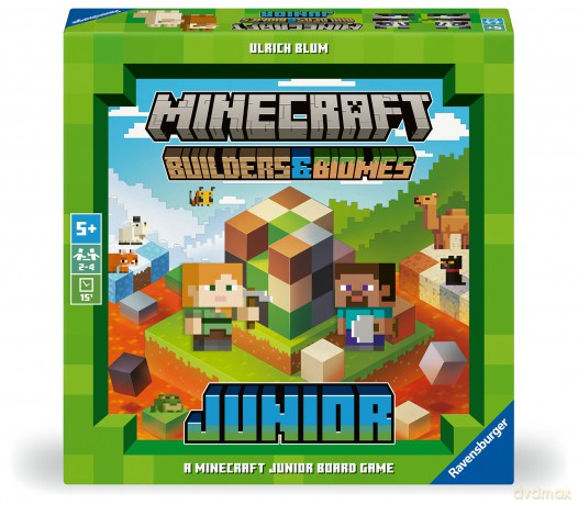 Ravensburger - Minecraft Junior - (10824705) [GRA PLANSZOWA]