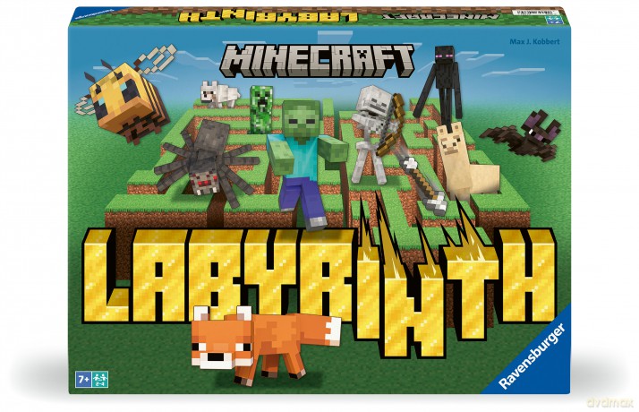 Ravensburger - Minecraft Labyrinth - (10824772) [GRA PLANSZOWA]