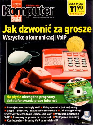 Komputer Świat 4/2008. Jak dzwonić za grosze. Wszystko o komunikacji VoIP + CD [KSIĄŻKA]