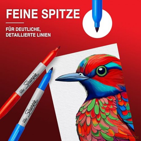 Sharpie - Permanent marker fine - Limited Edition promo pack 24-Blister (2205177)