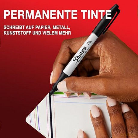 Sharpie - Permanent Markers - Black - 5 Count